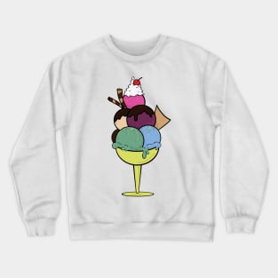 Ice-cream Sundae Crewneck Sweatshirt